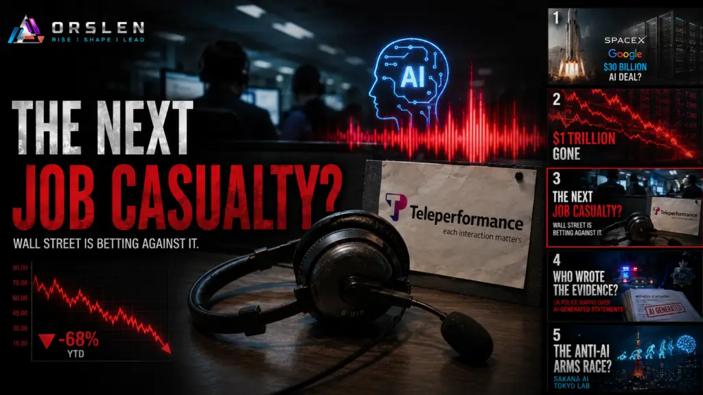 Call Centers at Risk, Wall Street and AI in crisis
